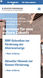 Mobile Screenshot of hoechster-pensionskasse.de
